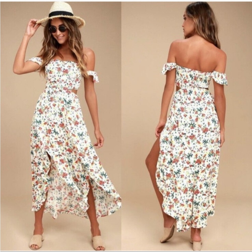 Lulus easy on the eyes midi dress